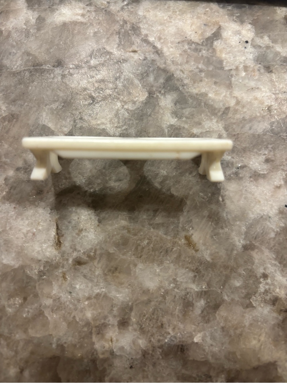 vintage Fisher-Price Little People 2-seat green picnic table top